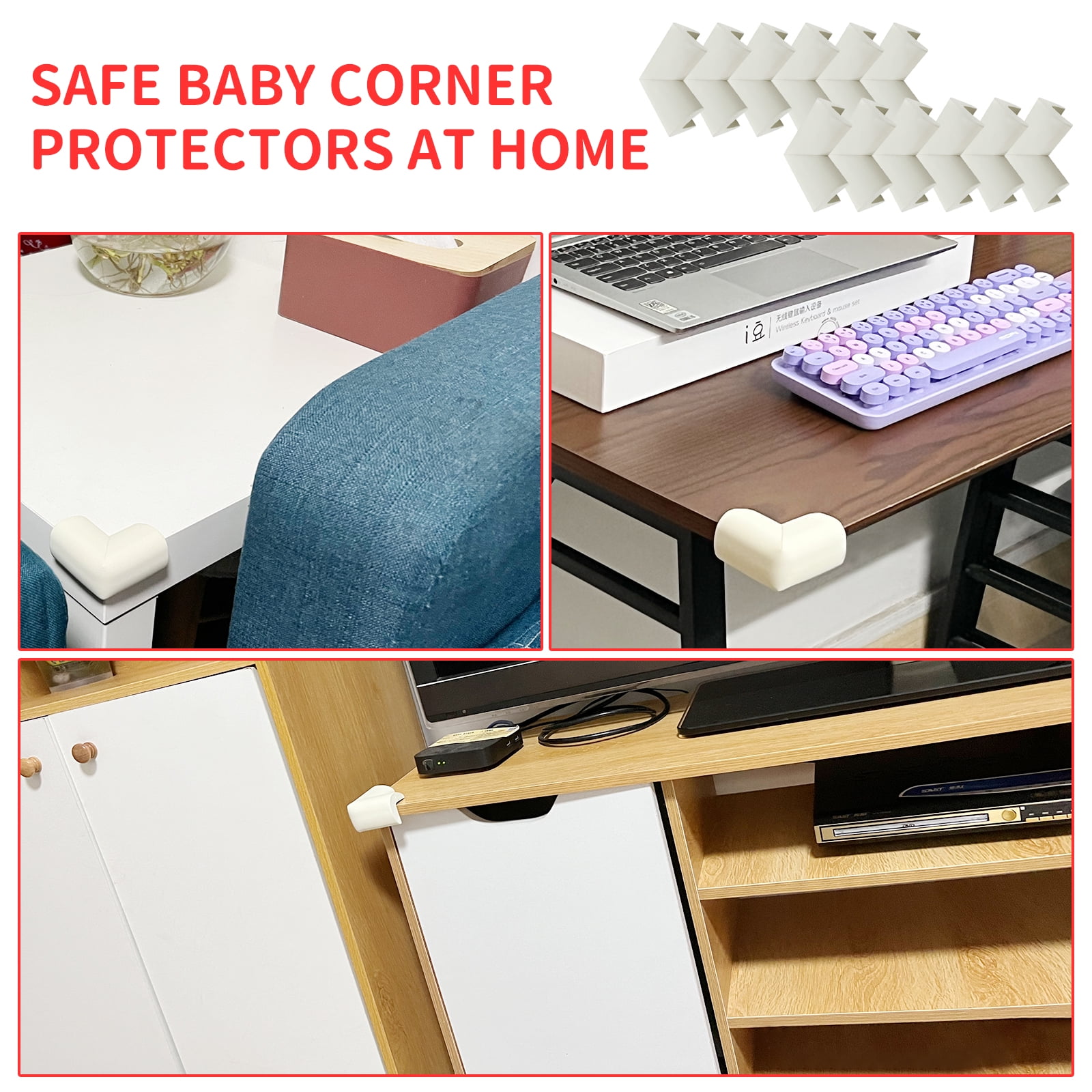 Table Corner Protectors, Anti-collision Corners, Anti-collision Wrap Corners,  Glass Coffee Table Corner Protectors, Safety Furniture Accessories - Temu  Italy