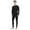 190gsm Black, variant on Men's 100% Merino Wool Thermal Base Layer Set, Long Sleeve Top and Long Johns, Winter Underwear for Skiing, Hiking and Outdoor Activities