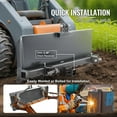 thumbnail image 4 of VEVOR Universal 3-point Skid Steer Plate, 3/8" Skid Steer Attachment Plate, 7000lbs Skid Steer Mount Plate Steel Adapter Loader, Compatible with Deere, Kubota,Bobcat,Mahindra Skid Steers,Tractors, 4 of 9