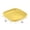 Yellow, variant on Square Snack Serving Tray, Plastic Candy Dish Fruit Platter for Coffee Table, Reusable Snack Plate for Home Entertaining