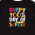 thumbnail image 4 of Inktastic Happy 100th Days of School Boys or Girls Long Sleeve Toddler T-Shirt, 4 of 5
