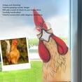 thumbnail image 4 of Rooster Window Corner Decor, Cute Handcrafted Funny Rooster Window Decoration  for Balcony for Home, 4 of 7