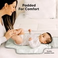 thumbnail image 4 of Colchoneta Portátil Impermeable para Cambio de Pañales KeaBabies con Bolsillos, 4 of 9
