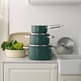 thumbnail image 2 of ZWILLING Pure 6-pc Stainless Steel Cookware Set, Green, 2 of 5