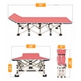 thumbnail image 4 of Camping Folding Cot,Red,2 Pack, 4 of 8
