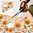 thumbnail image 6 of Yayeee Faucet Mat for Kitchen Sink 30" Diatomite Long Splash Guard Pad, Watercolor Sunflowers and Leaves, 6 of 7