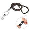 thumbnail image 3 of Uxcell Bling Keychain Lanyard Crystal Lanyard Keychain with Metal Clasp Black, 3 of 6