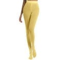 thumbnail image 2 of Jalioing Collants Unis pour Femmes 40D Taille Haute Doux Bas Collants Opaques Collants pour Femmes, 2 of 6