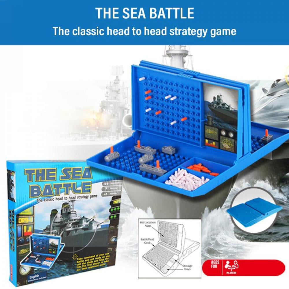 Battleship Board Game The Sea Battle Kids Intelligence Strategy Game Toy 