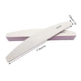 thumbnail image 1 of Nail File Half Moon Shaped Home Salon Modeling Reliable Dual-sided Personal Care Manicure Shaping Accessory Polishing Strips Dual-sided Pedicure Tool 180/240, 1 of 7