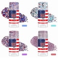 thumbnail image 6 of Clearance! 2026 Red White and Blue Glitter Stick, Patriotic USA Flag Star Glitter for Independence Day, 4th of July Accessories, 4th of July Outfits for Women Men Teens(A), 6 of 6