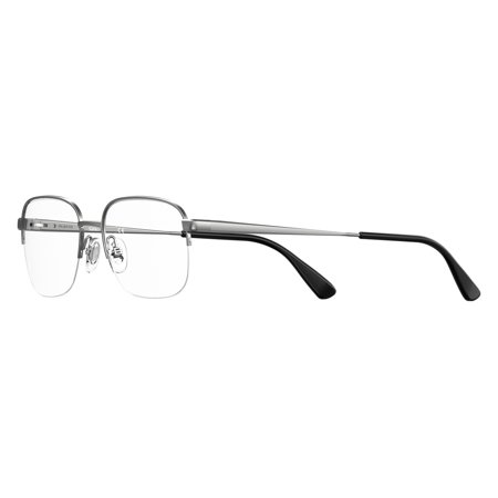 Elasta 7238 Semi-Rimless Cat Eye/Butterfly Ruthenium Eyeglasses