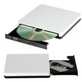 thumbnail image 2 of Lecteur de Lecteur Optique Portable Externe USB 3.0 DVD RW CD Writer, 1 x USB3.0, Blanc, 2 of 6