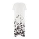 thumbnail image 5 of Moda mujer verano estampado casual cuello pico botón manga corta vacaciones bolsillos vestido Fridja  qw7117, 5 of 5
