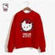 thumbnail image 1 of Sudaderas de mujer 2024, suéteres coreanos dulces de cuello redondo, sudaderas gruesas de otoño HELLO KITTY, sudaderas holgadas de color caramelo, ropa de mujer y2k, 1 of 5