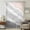 Gray, variant on Ombre Ocean Beach Sheer Curtains 54" Long, Nautical Coastal Beach Sandy Gradient Gray Light Filering Curtains, Breathable Simi Curtain Privacy Drapes for Kitchen Bathroom Small Window Treatment