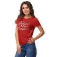 thumbnail image 2 of Inkdotpot Personalized Womens Tshirt Top Future Mrs WeddingAnnouncement Shirt-6F, 2 of 8