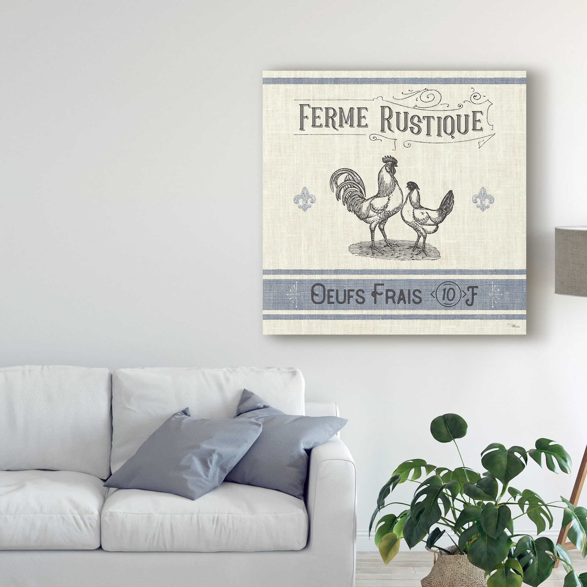 Trademark Fine Art 'French Farmhouse II' Canvas Art by Pela Studio