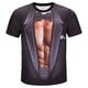thumbnail image 3 of Playeras Lisas Para Hombre, Moda Informal Para Hombre, Estampado Digital 3D, Ejercicio Muscular, Fitness, Camiseta De Manga Corta, Blusa Superior, 3 of 5