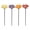 A, variant on Resin Flower Garden Stake Bee Watering Station Yard Art Stake Outdoor Decorative Pollinator Water Feeder for Bees Butterflies Pathway Flower Bed Decor