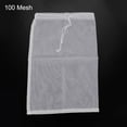 thumbnail image 3 of Unique Bargains 11.8'x7.9' 100 Mesh Nylon Strainer Paint Filter Bag for Filtering, 3 of 5
