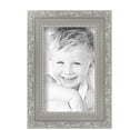 thumbnail image 2 of ArtToFrames 5" x 8" Classic Antique Silver Picture Frame, 5x8 inch Silver Wood Poster Frame (WOM-4926),  Pack, 2 of 7