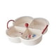 thumbnail image 1 of Bandeja para servir dividida, plato para servir, 4 cajas, contenedor para almacenar alimentos, bandeja para aperitivos con tapa, 1 of 9