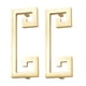 thumbnail image 1 of 2pcs manijas de puertas de la puerta de la puerta retro perillas de la puerta Prácticas asas de vestuario, 1 of 5