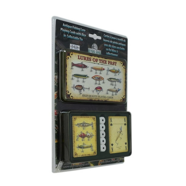 Rivers Edge Products Antique Lure Cards And Dice In Gift Tin