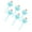 Blue, variant on 6 Pcs Plush Hairball Gel Ink Pen Neutral Pen Gel Pen Writing Pen Novelty Pen
