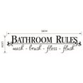 thumbnail image 2 of Decalgeek Removable DIY Wall Sticker Mural Home Decal Decor For Bathroom, 2 of 7