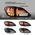 thumbnail image 2 of VLAND LED Tail Lights Smoked for Lexus RX350 RX450h 2010 2011 2012 2013 2014 2015 Rear Lamps, 2 of 10
