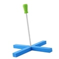 thumbnail image 4 of Soporte de béisbol para niños, soporte de bateo estable, estante para equipo, soporte de práctica, soporte para pelotas de béisbol para niños para par, 4 of 8
