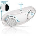 thumbnail image 2 of LEONLITE UL Listed LED Outdoor Emergency Light with Battery Backup for Parking Lot, Warehouse, Adjustable Light Heads, Pack of 2, 2 of 7