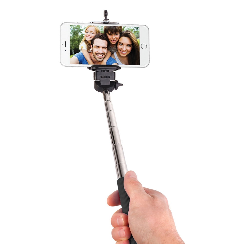 West analyseren beginsel Smart Gear 42" Extendable Monopod Selfie Stick, Black - Walmart.com