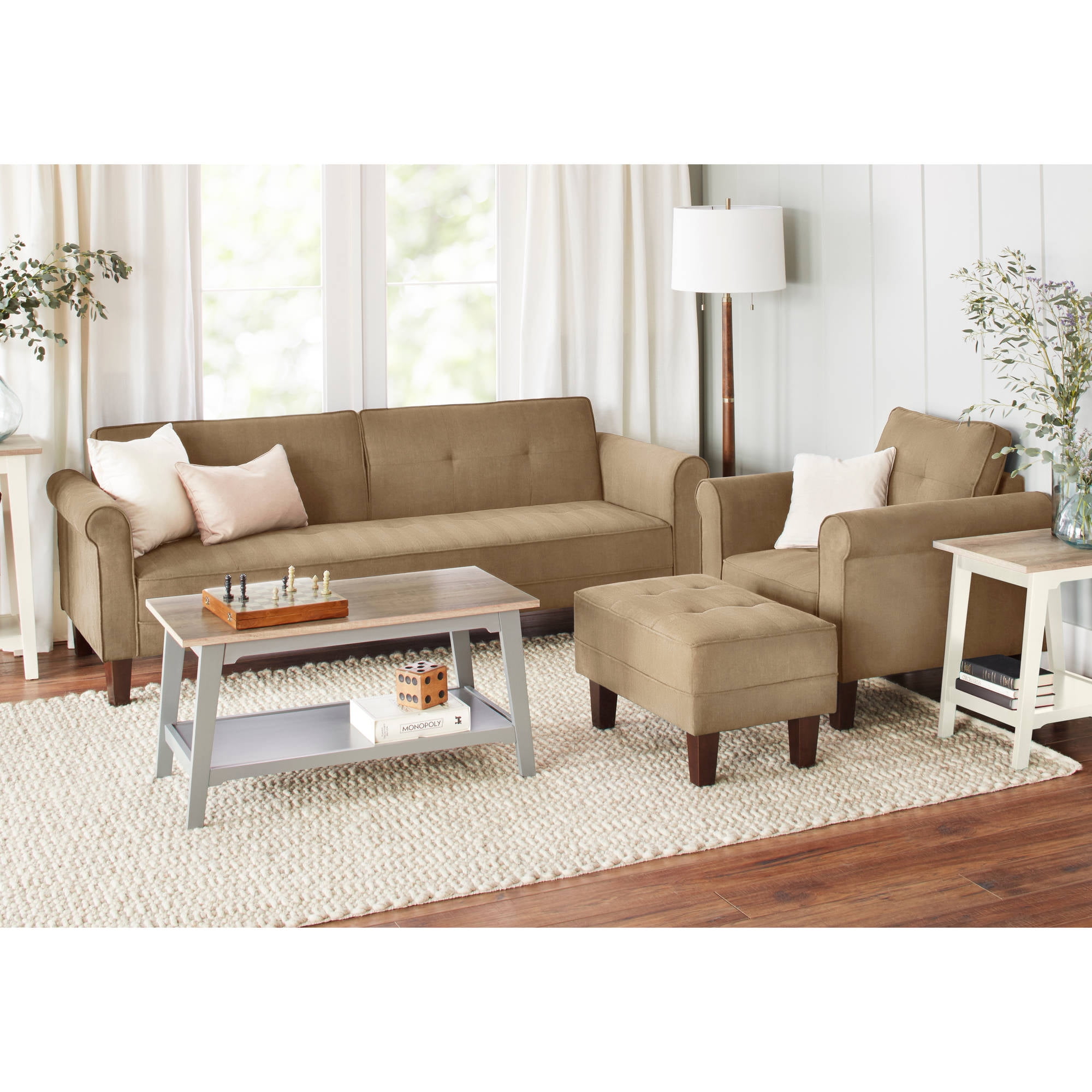 10 Spring Street Ashton Microfiber Sofa Bed Multiple Colors 10 Spring Street Ashton Microfiber Sofa Bed Multiple Colors