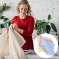 thumbnail image 1 of OULII 14pcs Doll Clothes Cotton Fabrics Square Cloth Assorted Color Quilting for Beginners, 1 of 5