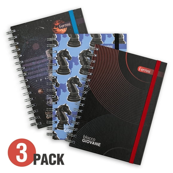 Libreta Agenda Ejecutiva Ferrini 3 Pack A5