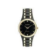 Elgin Adult Male Analog Watch in Black and Gold with Black Dial (FG8021)