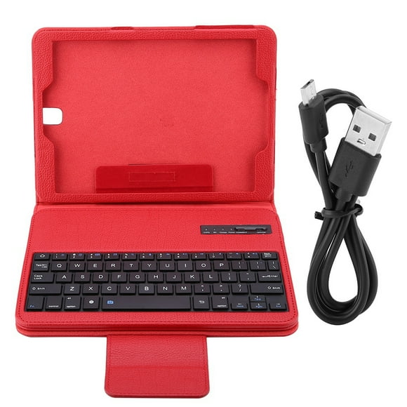 ZOUSSIQI 9.7in Fast Response Bluetooth Split Keyboard FN Keys Ultrabook Keyboard for Samsung Tab S3 -Red EL225#63362