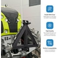 thumbnail image 4 of Yeshouse Heavy Duty 3 Point Tractor Drawbar 2" Stabilized Steel Tow Hitch Receiver for Trailers & Implements Quick Hitch Drawbar Adapter for Farming and Hauling, 4 of 8