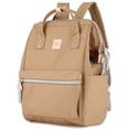thumbnail image 2 of Mochila himawari 1881-Camel de lona impermeable 18L 41x28x16cm, 2 of 8