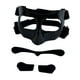 thumbnail image 5 of Máscara de baloncesto con correa ajustable y acolchado, protección facial protectora Negro Negro Pegatina, 5 of 9