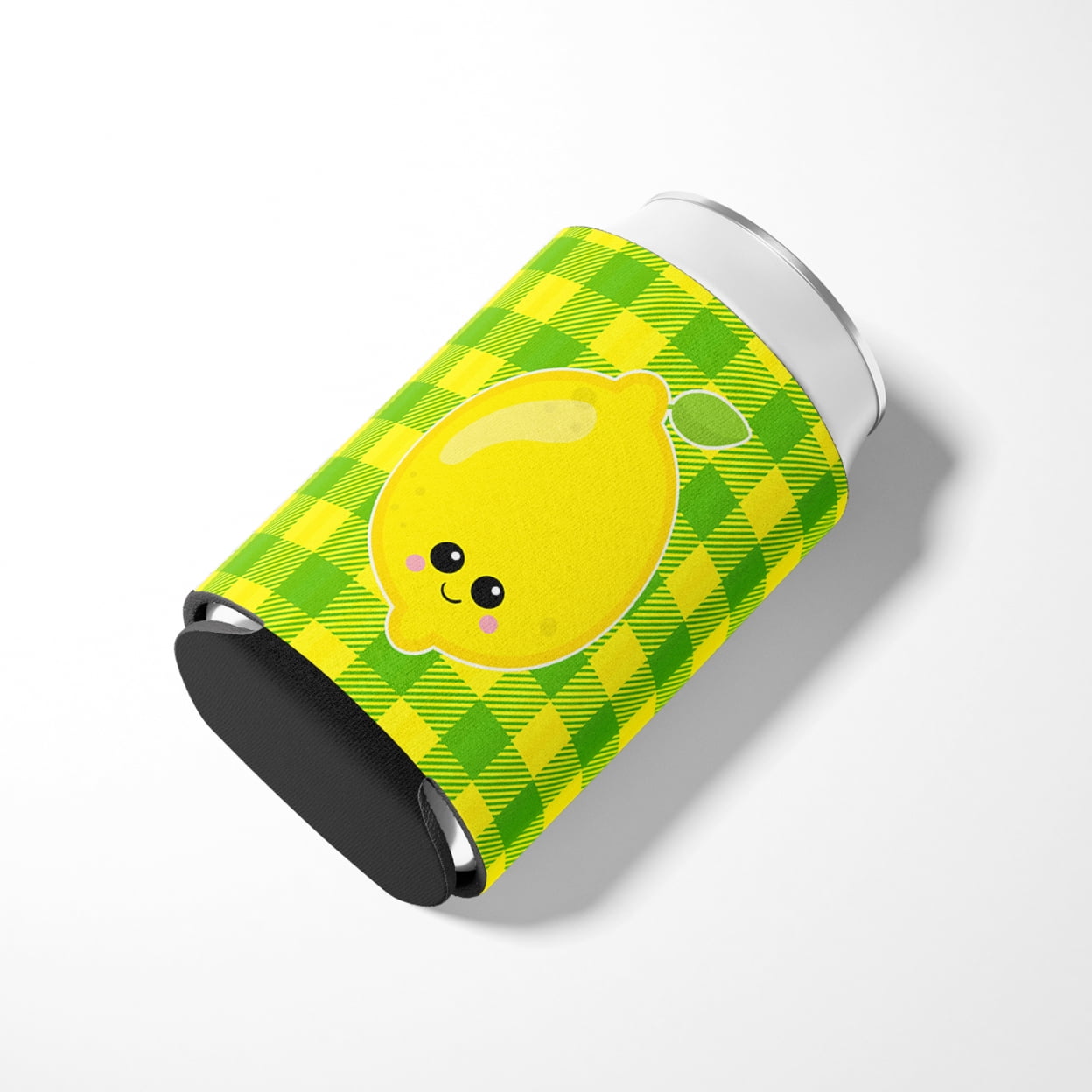 Lemon Face Can or Bottle Hugger