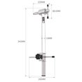 thumbnail image 3 of Derailleur Hanger Alignment Gauge Repair Tool, Stainless Steel Lightweight, Durable Practical Bike Alignment Tool for Mountain s Biking, 3 of 8