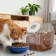 thumbnail image 3 of 10lb Food Storage Canister with Airtight Seal Measuring Cup Easy Portioning Ideal for Cats Dogs Dry Food, 3 of 6