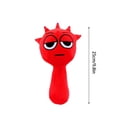thumbnail image 3 of Incredibox Sprunki Plush Doll, 9.84 Inch New Sprunki Plush Doll for 2025, Soft Cute Sprunki Stuffed Animals Toys, The Ideal Gift for Family and Friends (Red), 3 of 4