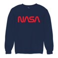 thumbnail image 5 of Vintage NASA Worm Logo Crewneck Sweatshirt Astronaut Space Exploration Emblem, 5 of 7