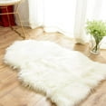 thumbnail image 4 of Chic Sheepskin-Style Rug, Decorative Christmas Accent for Your Home, Exceptional Comfort with Non-Slip Backing, 26 In. X 37 In., 2.5-Inch-Thick Pile, 4 of 8