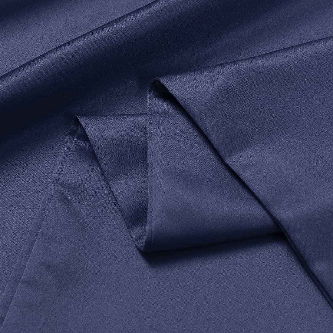 Unique Bargains Luxury Silky Satin Body Pillow Case Navy 20" x 72"
